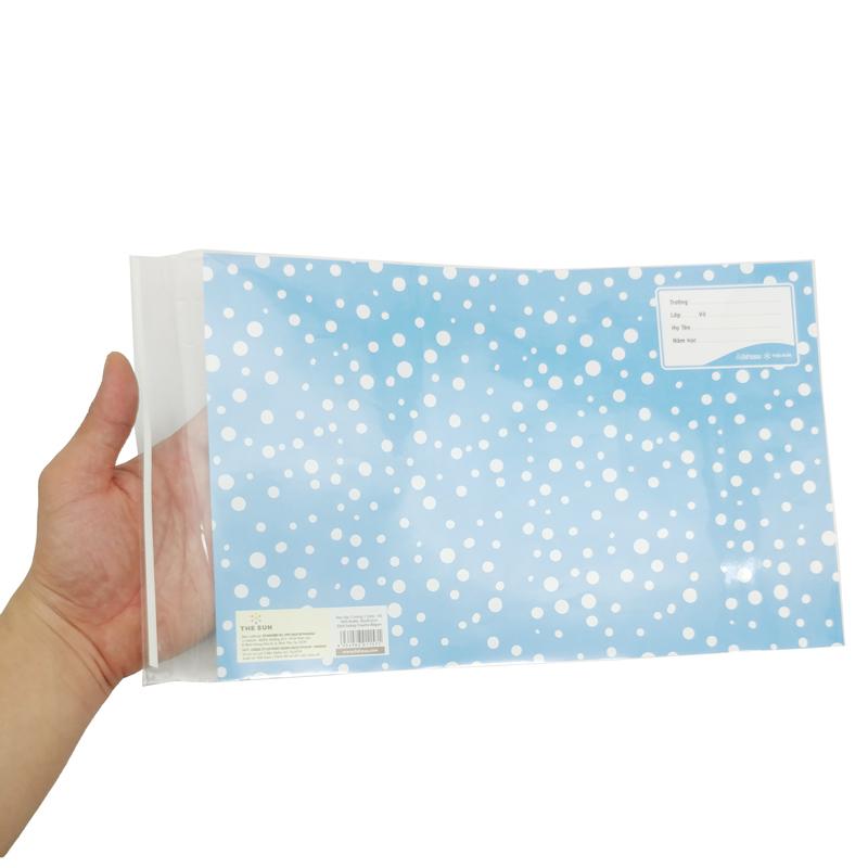 Giấy Bao Tập 2 Trong 1 Bìa Kiếng Dots - The Sun 05 (5 Tờ/Xấp)