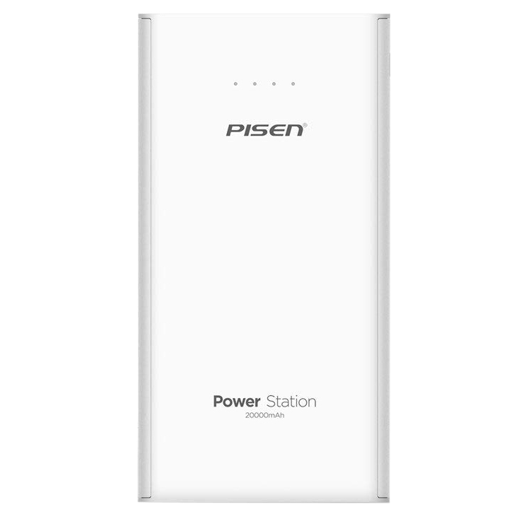 Pin Sạc Dự Phòng Pisen TS-D216 20000mAh Power Station (Trắng) - Hàng Nhập Khẩu