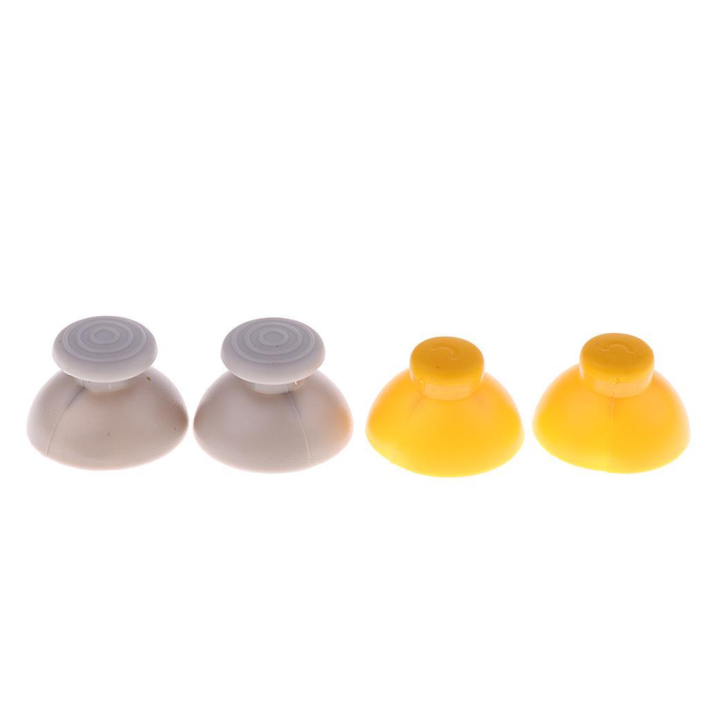 4Pcs Replacement Joystick Caps for  GameCube NGC Controller + Tools