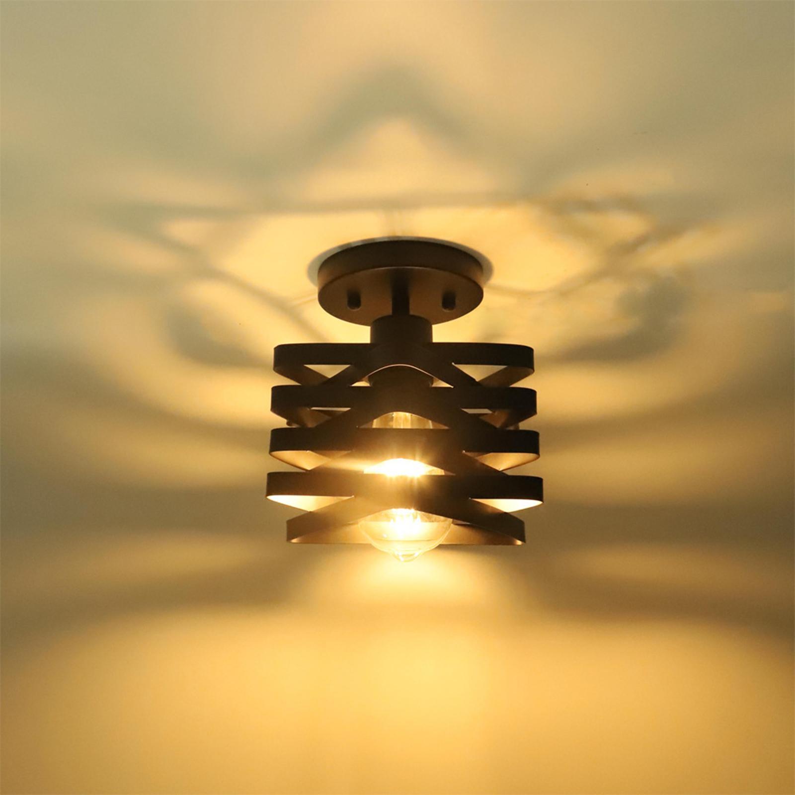 LED Ceiling Light Shade Kitchen Wrought Iron Ceiling Pendant Light Shade