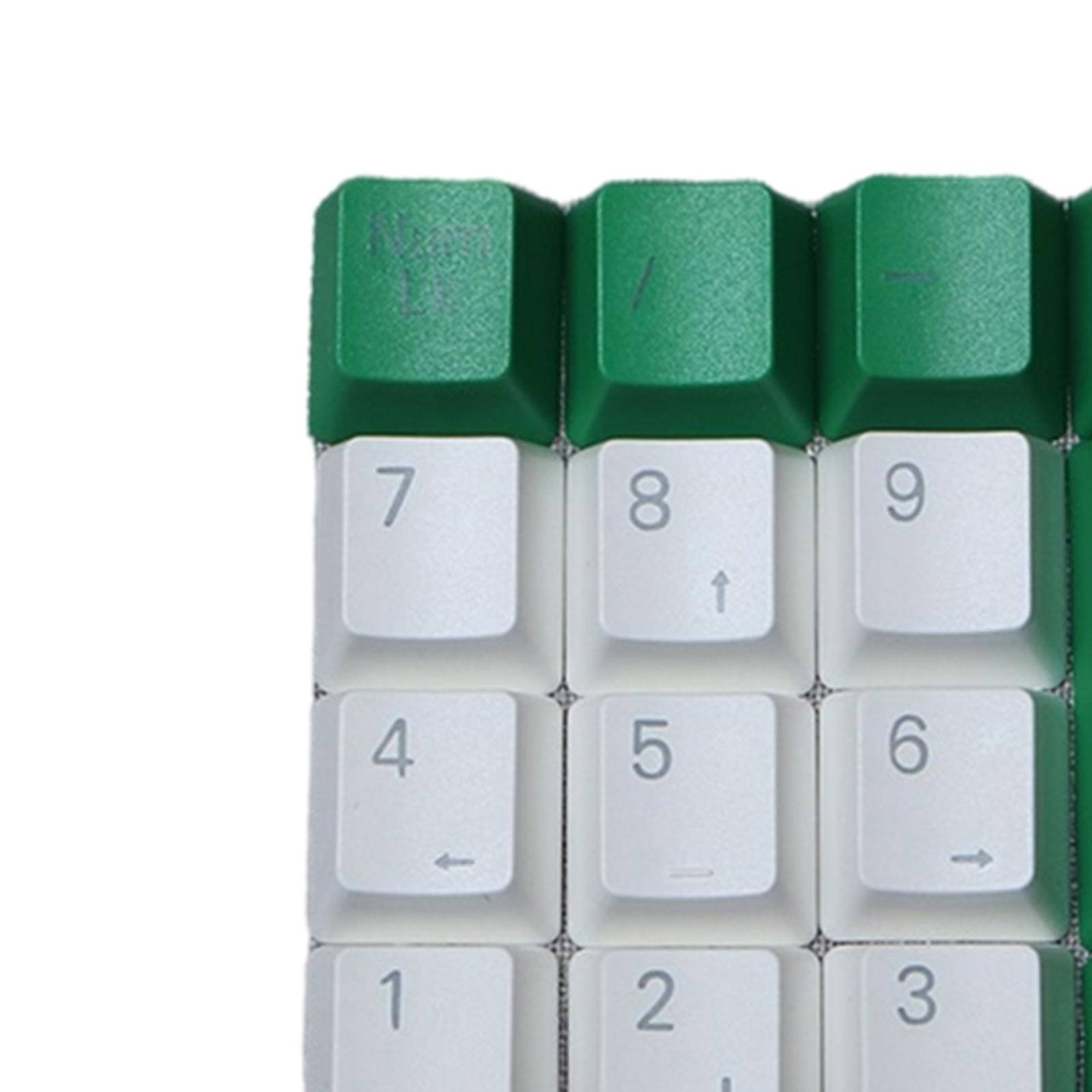 Mechanical Keyboard Numeric Layout Dustproof Waterproof Office 17Key for