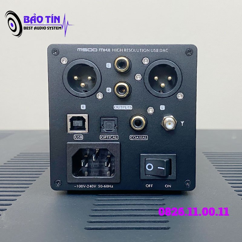 [Ảnh thật] [Chính hãng] DAC SMSL M500MKII – 32 Bit / 768kHz/DSD 512 Chất Âm Tinh Tế Tặng Dây Quang Audioquest