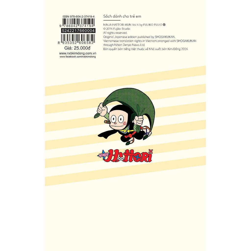 Ninja Hattori - Tập 4 - Bản Quyền