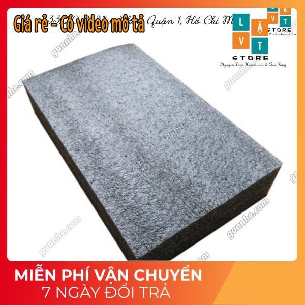 Miếng xốp foam đen đặc làm đệm chọc len, châm cứu, giữ kim - Có 2 kích thước