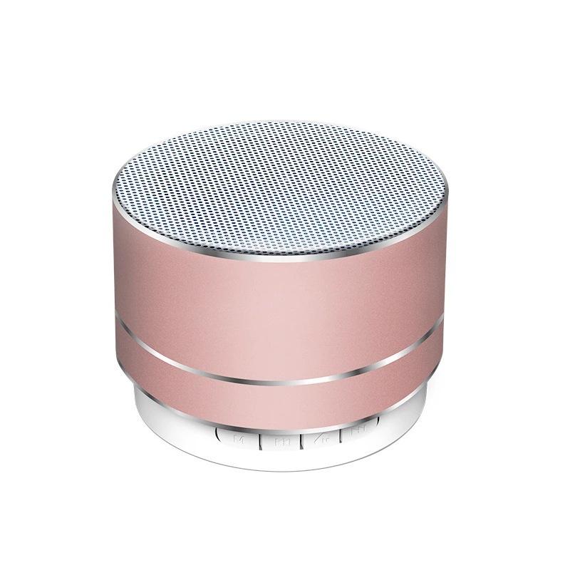 Di động đa màu bluetooth loa nhỏ macaron sáng tạo phim hoạt hình mini âm thanh 5.0 Color: Pink