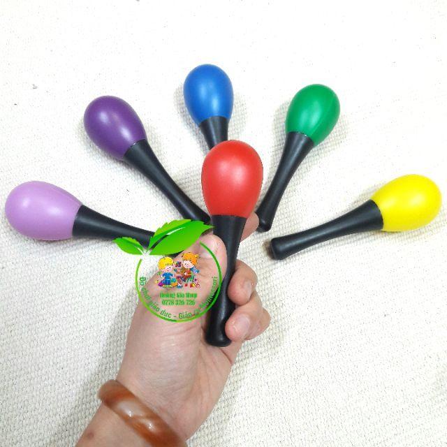 (1 đôi) Maracas cầm tay bằng nhựa