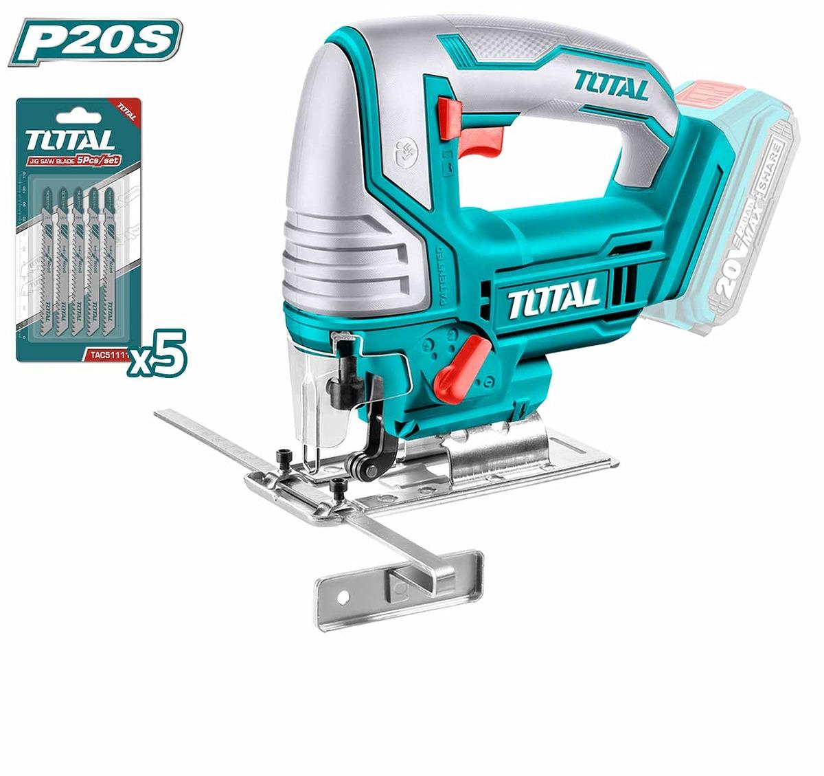 MÁY CƯA LỌNG PIN 20V / 2.0AH TOTAL TJSLI8501 - HÀNG CHÍNH HÃNG