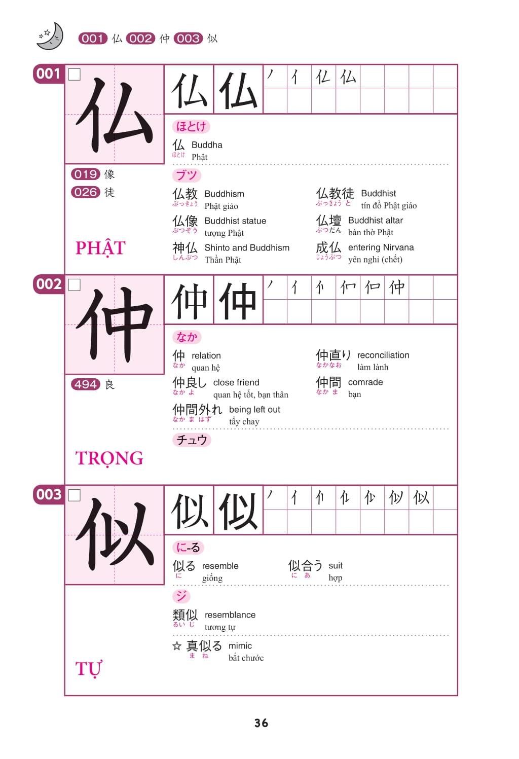 Sách - Kỳ Thi Năng Lực Nhật Ngữ - Sổ Tay Hán Tự N2 - 550