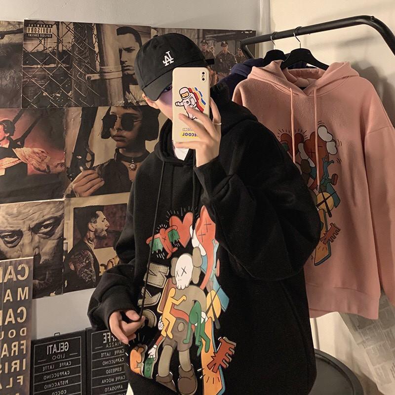 Áo hoodie nam nữ dáng rộng hot trend năm nay