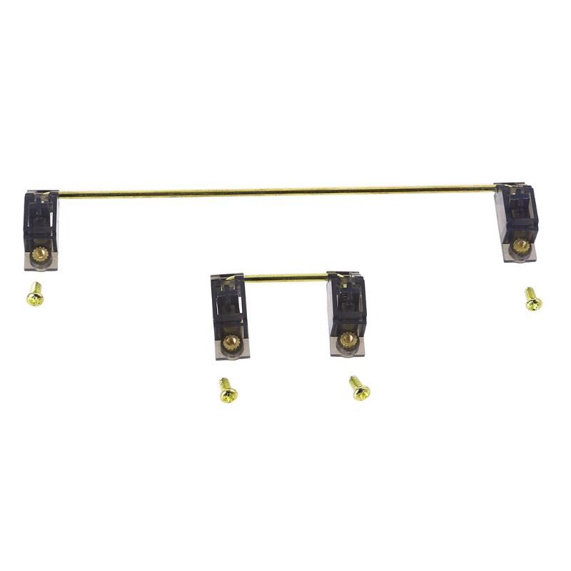 HSV Mechanical Keyboard PCBs Mount Screw-in Stabilizers Gray Clear Gold Plated Satellite Axis 6.25u 2u Keycap Stabilizers