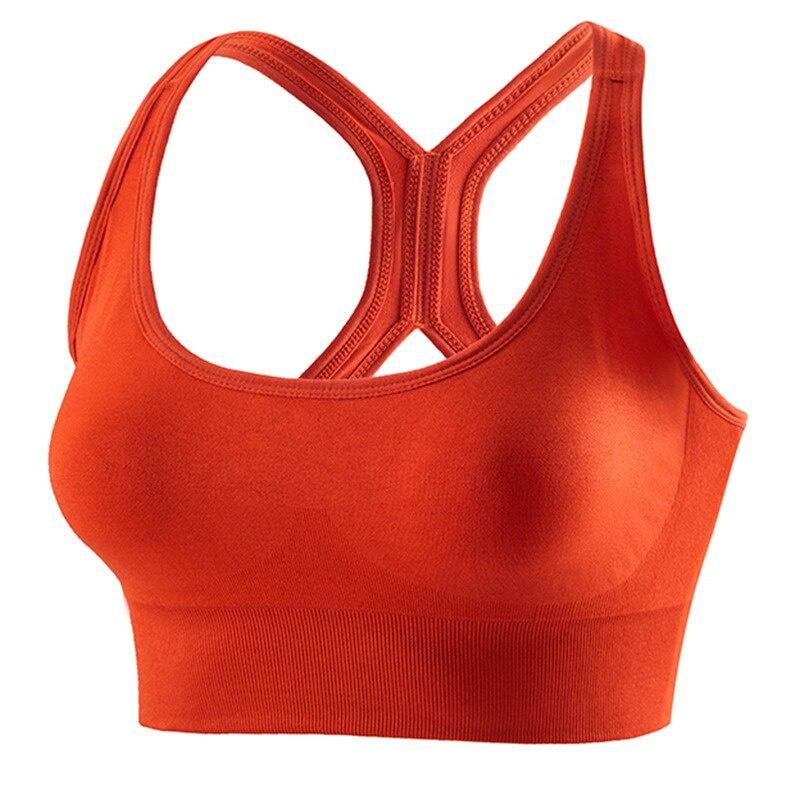 Women Sports Bra High Elastic Push Up Crop Top Female Fitness Running Yoga Gym Seamless Underwear Sexy Bra Athletic Sportswear