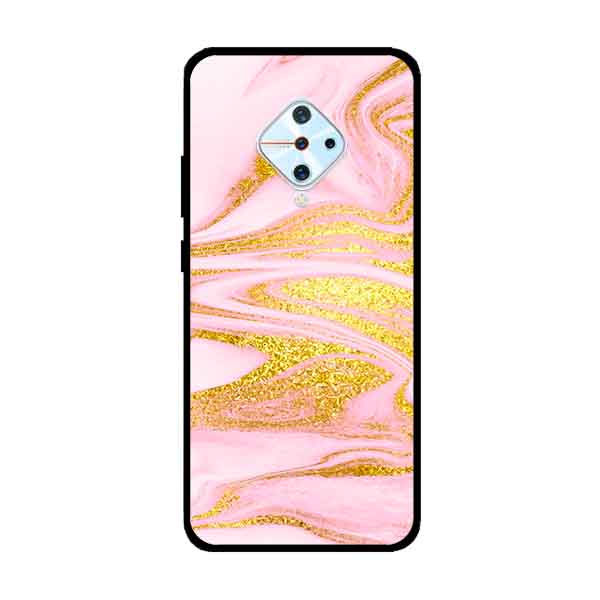 Ốp Lưng in cho Vivo S1 Pro/ Vivo V17 Mẫu NỀN ĐÁ HOA 8 - Hàng Chính Hãng