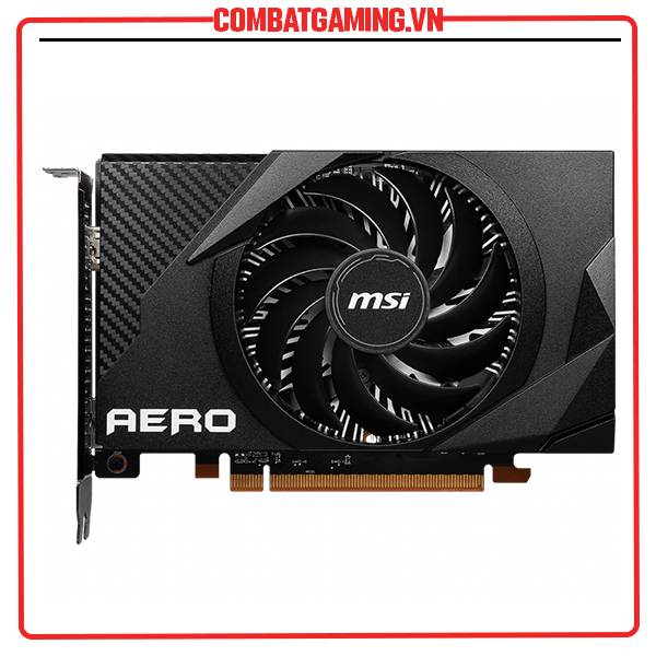 Card Màn Hình MSI RX 6400 Aero ITX 4GB GDDR6 - Hàng Chính Hãng