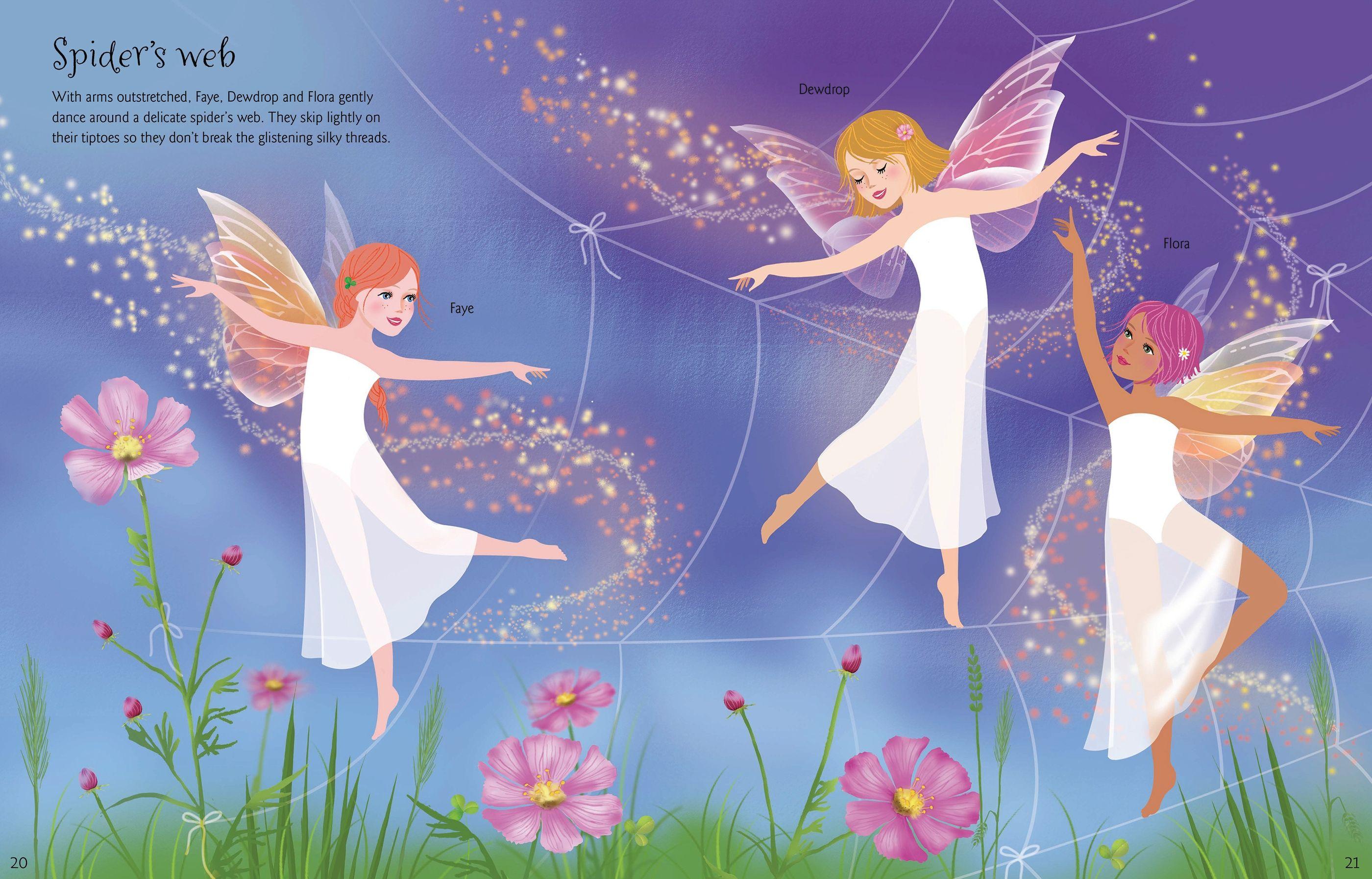 Sách ngoại văn: Sticker Dolly Dressing Dancing Fairies