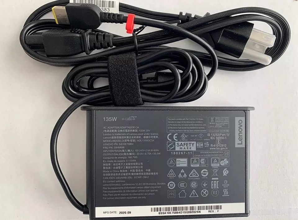 Sạc dành cho Laptop Lenovo Legion Y540-15IRH Y7000 Y7000P Y730-15ICH Y730-17ICH Hàng nhập khẩu.