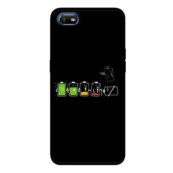 Ốp Lưng in cho Oppo A1K Mẫu Nguồn Pin - Hàng Chính Hãng