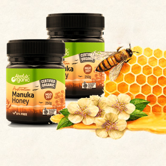 Mật ong hoa Manuka Absolute Organic Australian - Nhập khẩu Australia