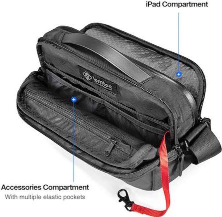 TÚI ĐEO CHÉO ĐA NĂNG TOMTOC (USA) CROSSBODY FOR TECH ACCESSORIES AND IPAD MINI 7.9INCH