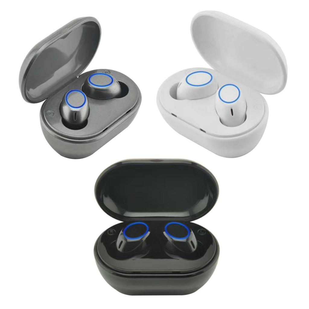 Headset Touch Biaural Real Wireless Stereo  Black