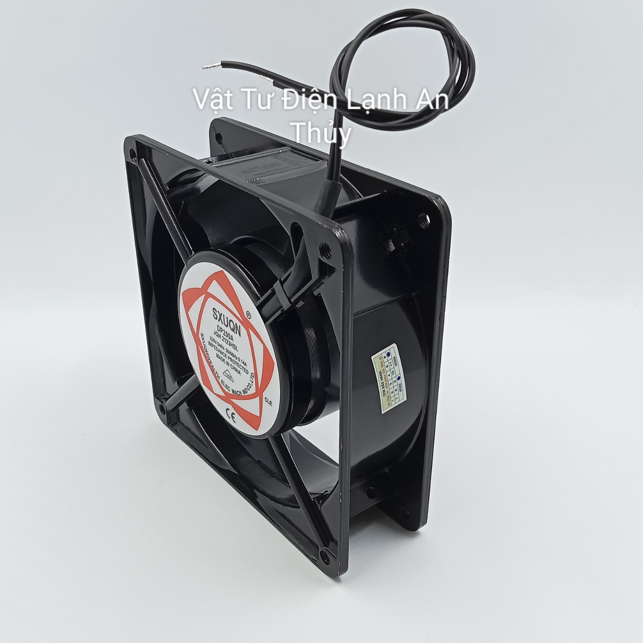 Quạt bằng sắt 12cm x 12cm 220V - Quạt tản nhiệt 220V 12cm x 12cm - Quạt thông gió 220V 12cm x 12cm - Quạt 220v 12 x 12cm