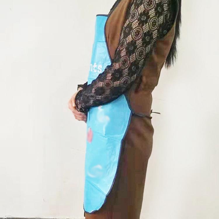 Tạp Dề Không Thấm Nước Chống Dầu In Họa Tiết Hoạt Hình Kiểu Hàn Quốc Dễ Thương