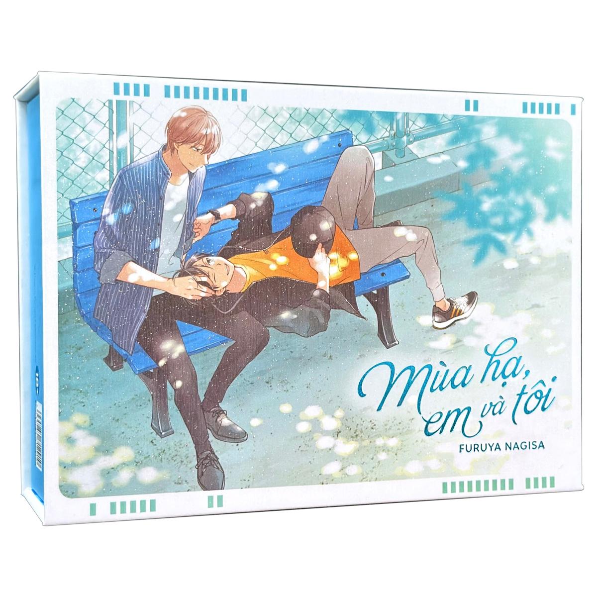 Boxset Mùa Hạ, Em Và Tôi (Bộ 3 Cuốn) - Bản Sưu Tầm - Tặng Kèm 3 Card Ivory + 4 Booklet Ngoại Truyện + 1 Shikishi