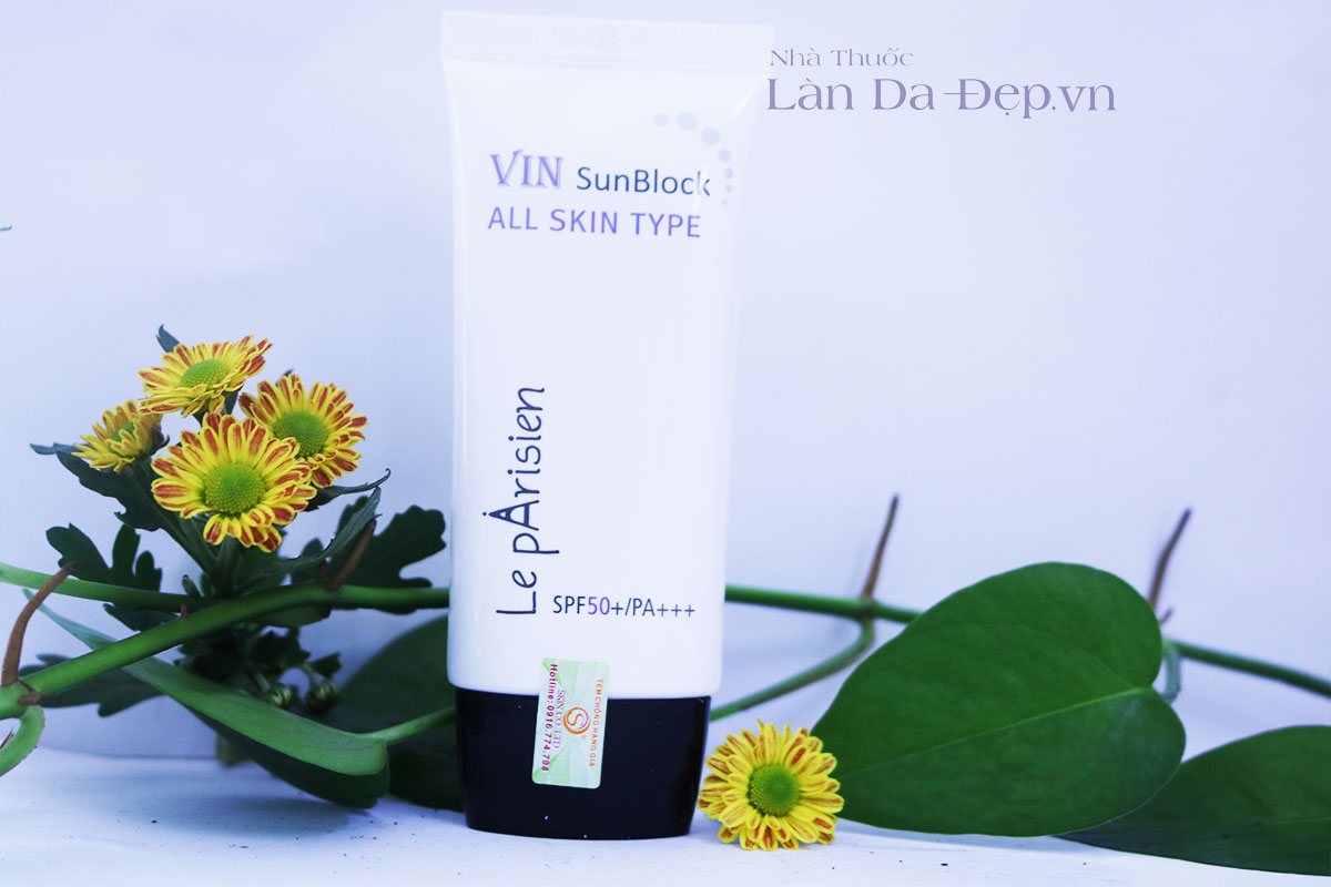 Kem chống nắng Leparisien Vin Sunblock SPF 50+ PA+++