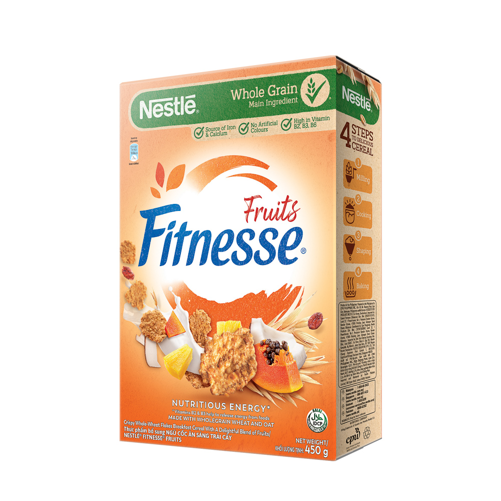 Ngũ Cốc Ăn Sáng Trái Cây Và Yến Mạch Fitnesse Fruits (450g)