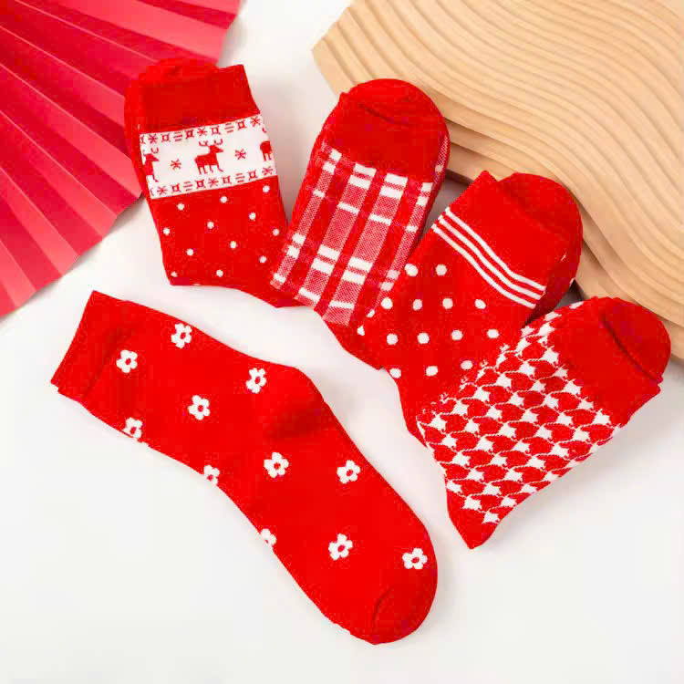 TẤT VỚ ĐỎ NỮ SIÊU XINH DỄ THƯƠNG