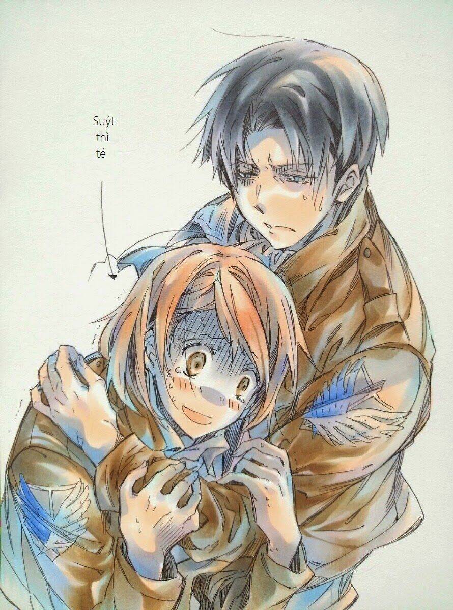 đại chiến titan - doujinshi về levi và petra chapter 4 3