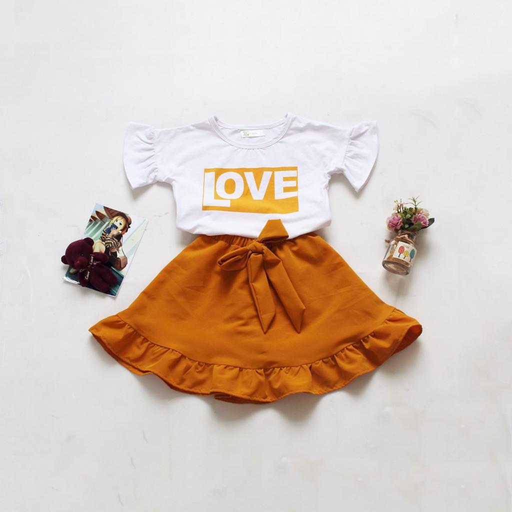 SÉT VÁY ĐẦM CHỮ LOVE