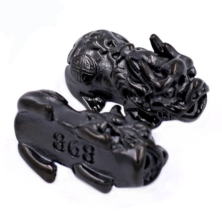 Bộ Vòng Chuỗi, Tràng Hạt 108 Hạt 6 Ly Đá Vân Rồng Nâu Charm Tỳ Hưu Inox - Tràng Chuỗi Niệm Phật - An Yên - Thịnh Vượng - May Mắn - Tài Lộc - Bình An - Phong thủy 868