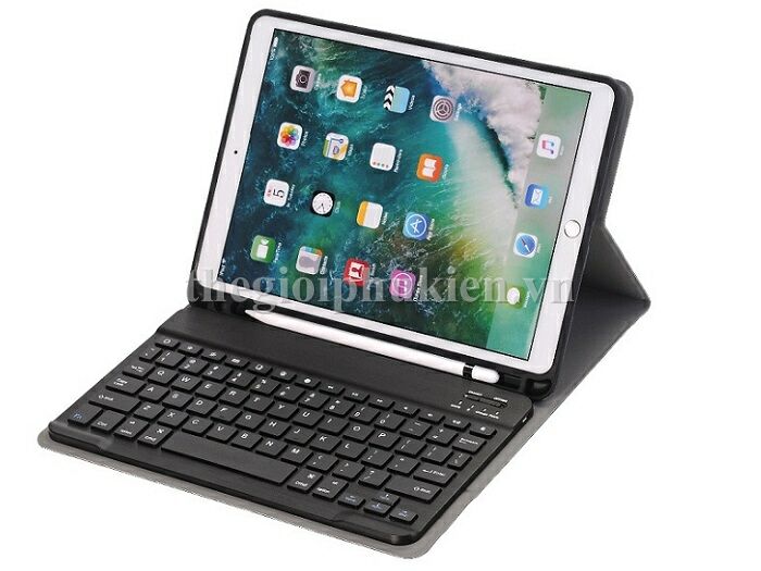 Bao Da Kèm bàn phím Bluetooth Dành cho iPad 2/3/4 (dùng chung) Kết Nối Thông Minh, Sử dụng tiện lợi dễ dàng