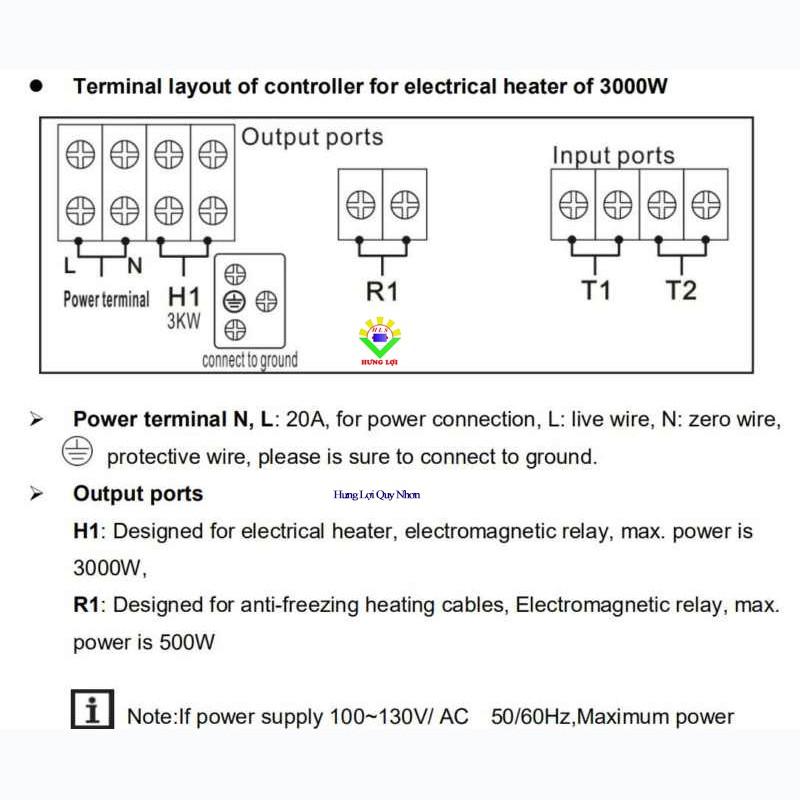 SR609C Bộ điều khiển nhiệt độ thông minh tích hợp điều áp Máy Nước Nóng Năng Lượng Mặt Trời