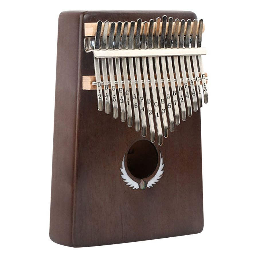 Đàn Kalimba 17 Phím Gỗ Mahogany Yael Y17M-W - Khảm Bào Ngư Cánh Kèm Kèn Kazoo