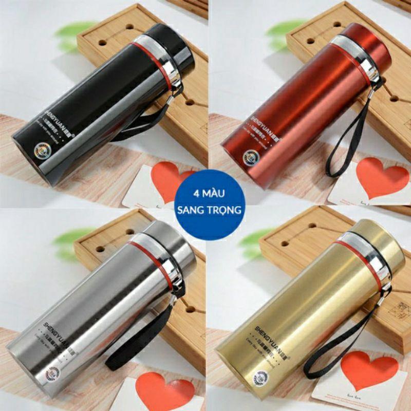 Bình đựng nước giữ nhiệt 1000ml chất liệu inox 304
