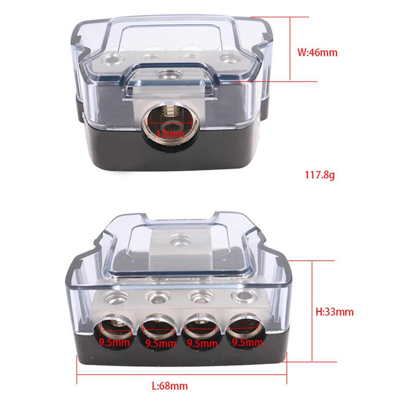 Power Distribution Block Car Audio Splitter for RV ATV