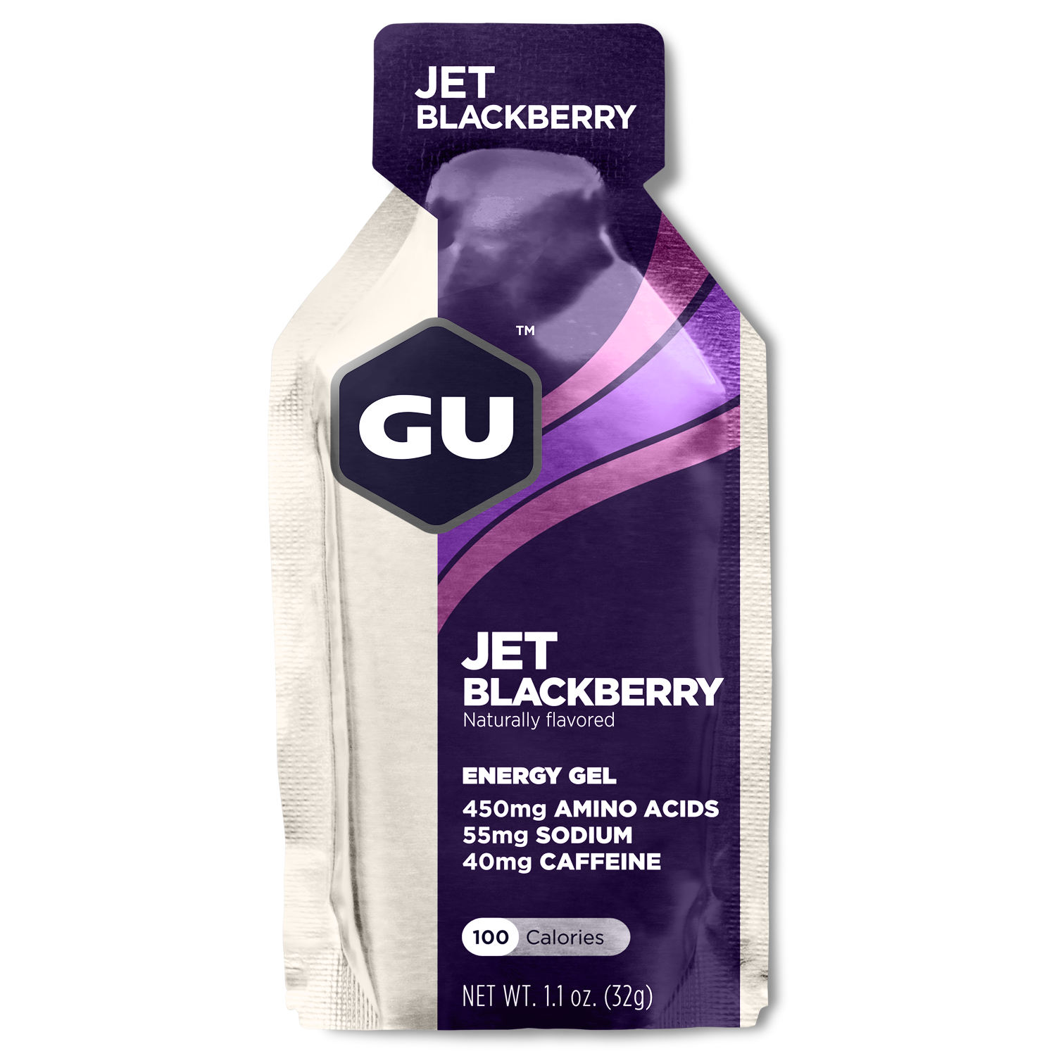 Gel năng lượng GU Energy Jet Blackbery/ Vị Mâm Xôi Đen