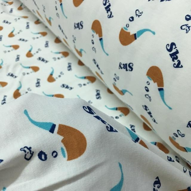 SALE vải cotton sơ sinh dày 1m8 x2met