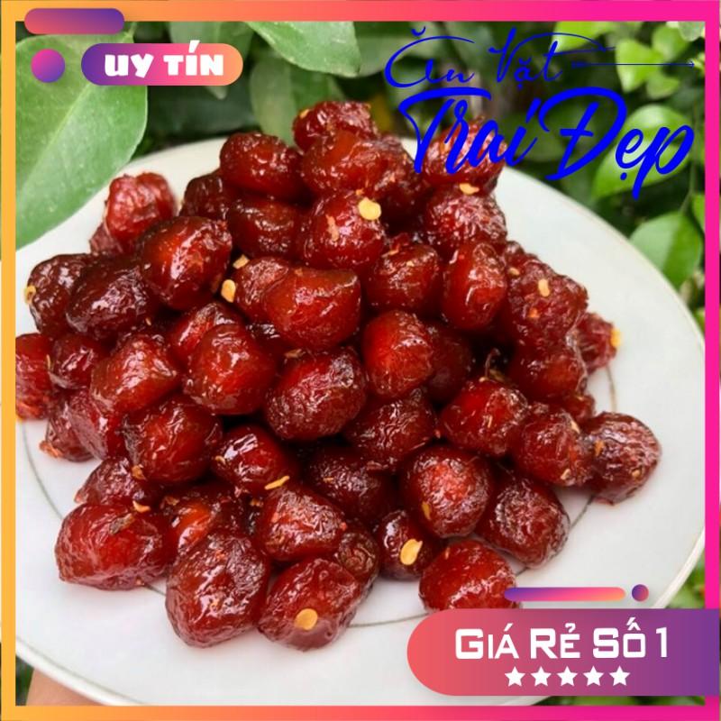 CHÙM RUỘT LẮC MUỐI ỚT HỦ PET 450G - Trai Đẹp Snack
