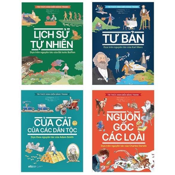 Sách Tri Thức Kinh Điển Bằng Tranh - Nguồn Gốc Các Loài - Alphabooks - BẢN QUYỀN