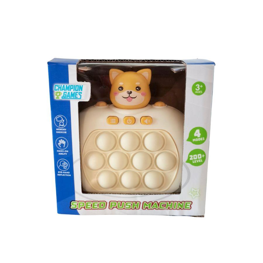 Đồ Chơi Trò Chơi Pop It 200 Cấp Độ Cún Shiba CHAMPION GAMES CPGJH01