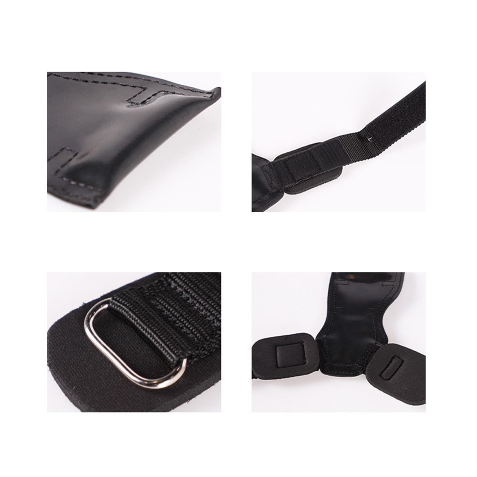 Weight Lifting Straps with Wrist Support Adjustable Non Slip Palm Protection