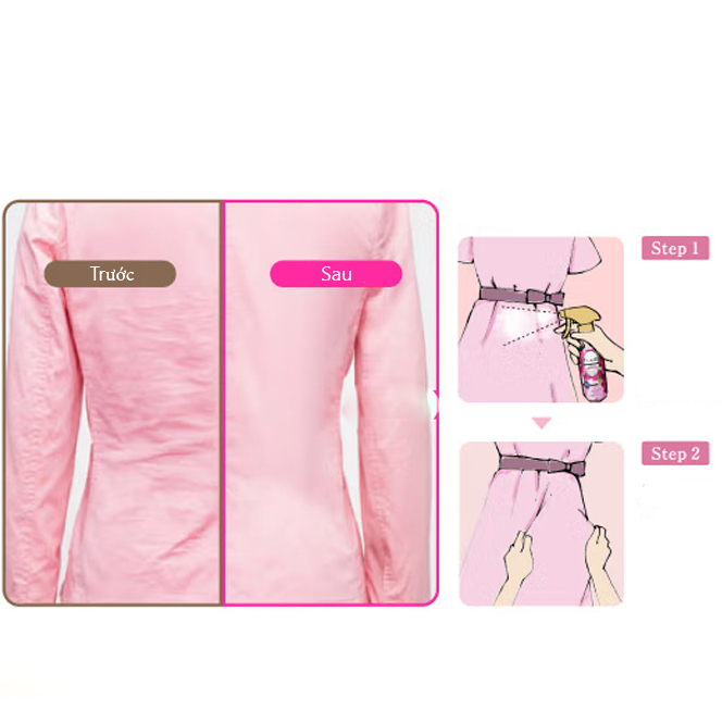 Chai xịt thơm và làm phẳng quần áo hương hoa Kao Flair Fragrance Nhật Bản 270ml