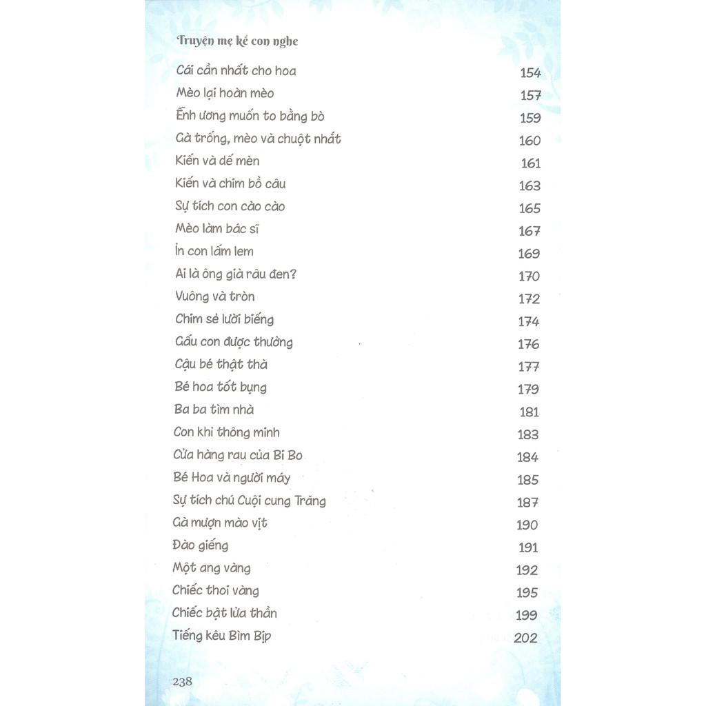 Truyện Mẹ Kể Con Nghe (2 Màu)