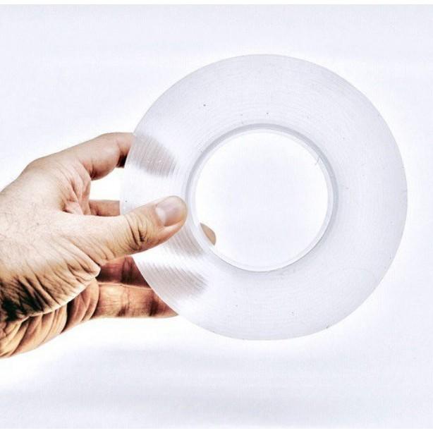 Băng Keo Nano 2 Mặt Siêu Dính Trong Suốt