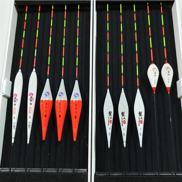 Hộp phao câu đài kèm 10 phao câu nano