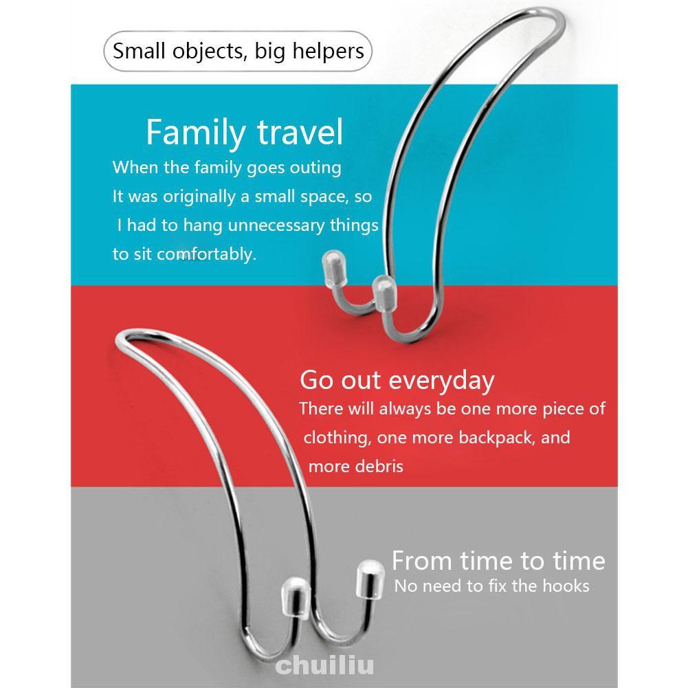 Móc Treo Đồ Gắn Ghế Xe Hơi Tiết Kiệm Không Gian