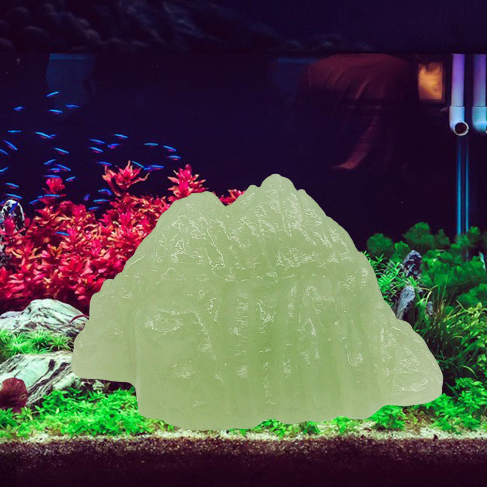 Dark Glowing Rock Luminous Stone for Aquarium Landscaping