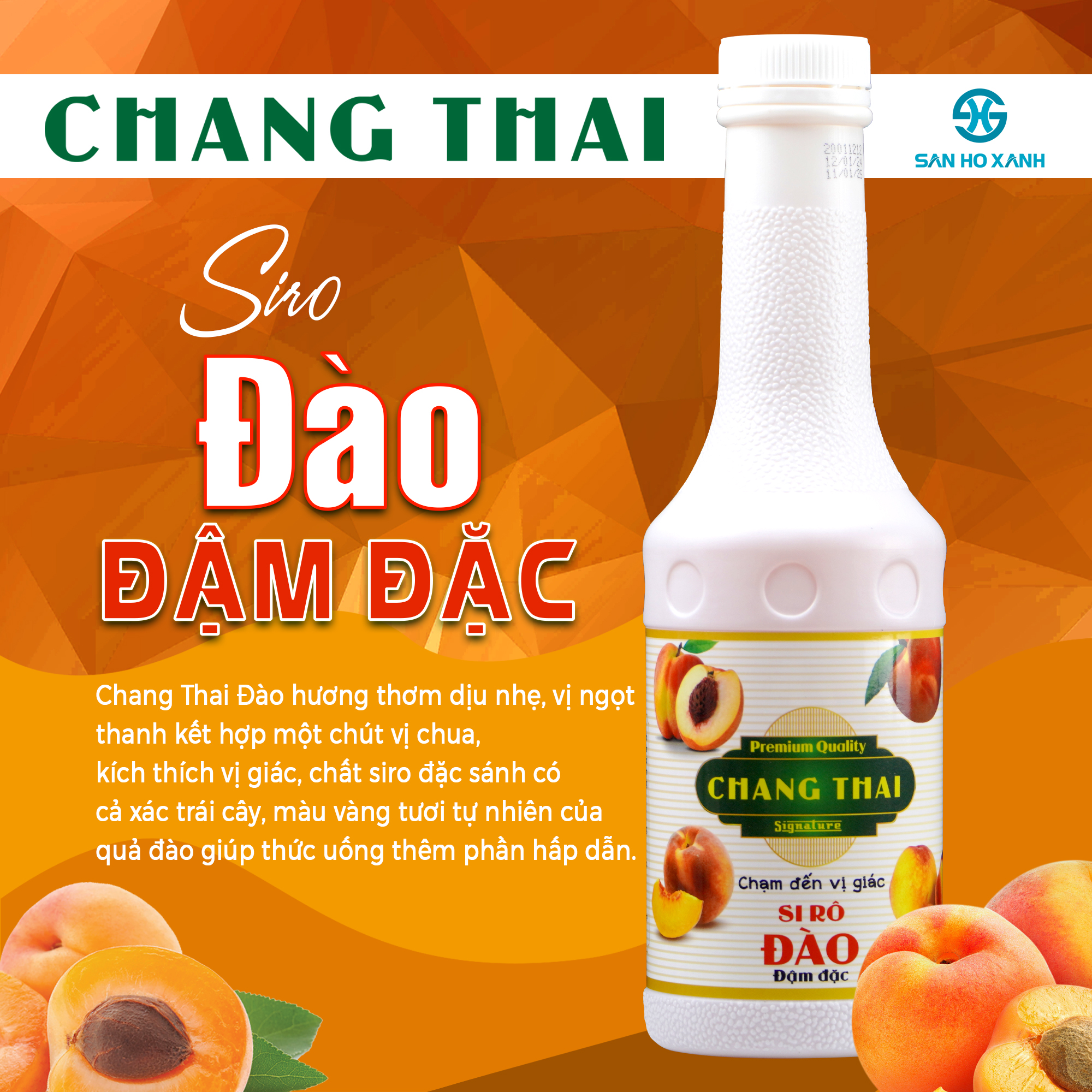 Si Rô CHANG THAI 1000ml - 16 Vị Trái Cây Tự Nhiên